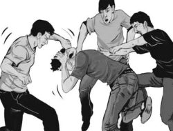 Aksi Brutal di Palopo Seorang Pria Dihajar 20 Orang Tak Dikenal di Depan Sekretariat PP Polri