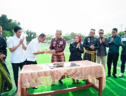 Gubernur Sulsel Resmikan Lapangan Gaspa di Palopo
